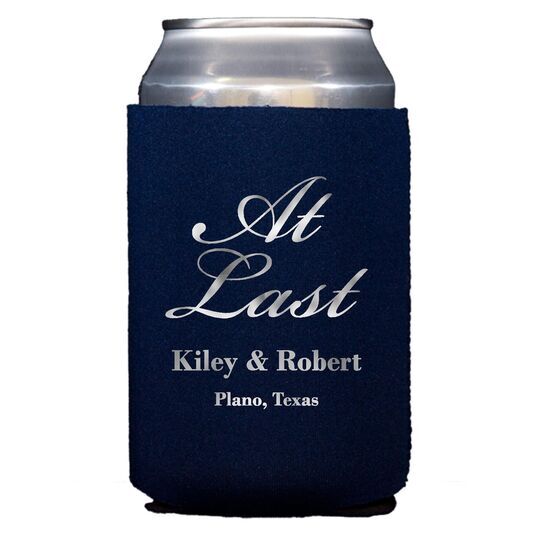 At Last Collapsible Koozies